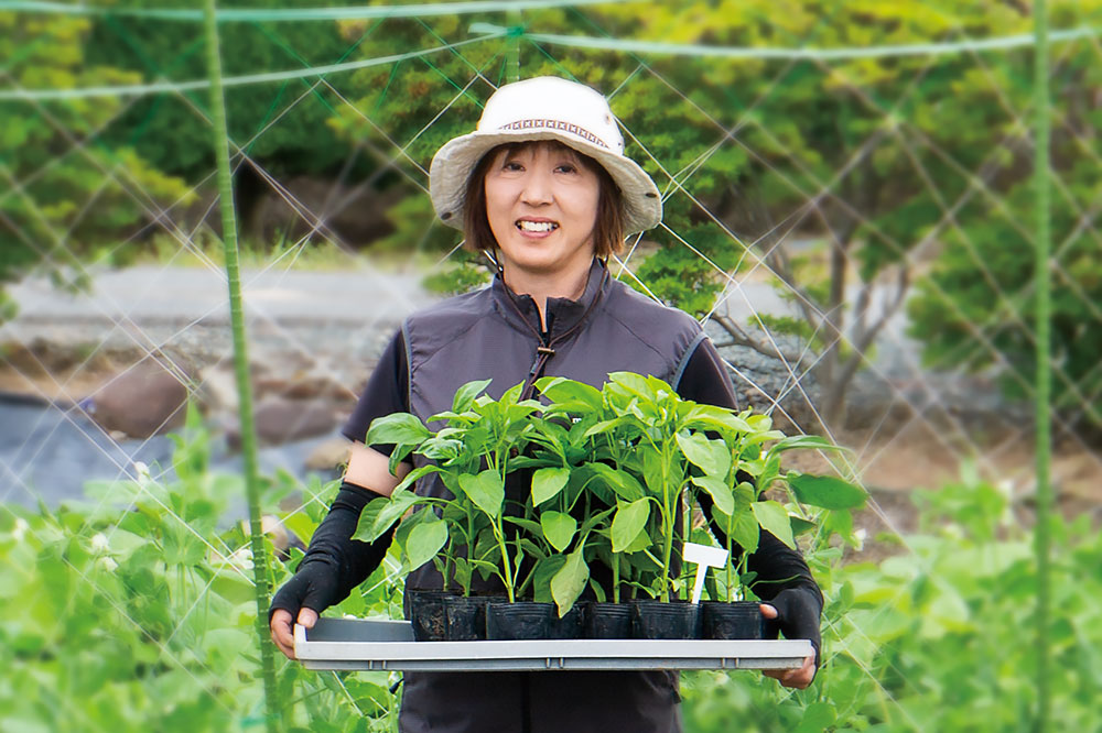 「はるみさんの畑」代表 佐々木晴美さん